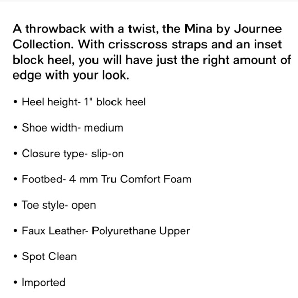 Journee Collection Mina Coral Sandals with Modern Square Toe- 8.5M - Picture 11 of 11